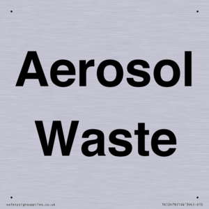 Aerosol Waste